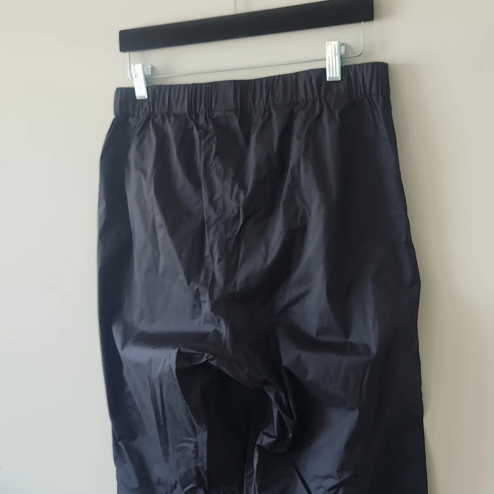 MEC Black Splash Windbeaker Pants Zipper Side Unisex Sz Men's Medium - Picture 10 of 13